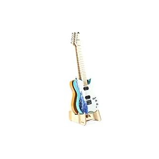 Ruach GS-7 Support double pour guitare électrique et basse en bouleau - Les Beatles, Paul McCartney, John Lennon, RIngo Starr, George Harrison Ruach GS-7 Support double pour guitare électrique et basse en bouleau – Image 2