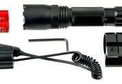 Tactical Flashlight with Singe Ring Ultra Bright 260 Lums with Cree R2 Bulb (Pica tinny)