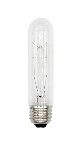 Creative Hobbies 3090 Pack Of 4) 40T10/Cl - 40 Watt T10 Clear Tubular - 120V - Medium (E26) Base - Incandescent Light Bulbs thumb #1