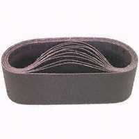 3M 340D Abrasive Belt, Film Media Splice, Cloth Backing, Aluminum Oxide, 6" Width x 48" Length, Grit P120 (Case of 20)