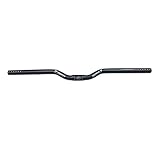 BNVB 25.4mm Lightweight Aluminum Alloy MTB Bike Handlebar Cycling Bicycle Riser/Flat Bar 600mm Long for Mountain Bike