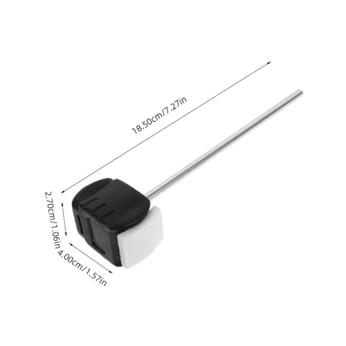 Pieza de reemplazo para pedal de bombo en acero inoxidable miniatura 2