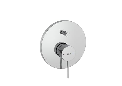 ROCA Mitigeur bain-douche ONA avec inverseur automatique 2 voies, à encastrer sur rocabox, chromé