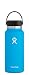 HYDRO FLASK - Cantimplora Isotérmica 946 ml, Botella Térmica de Acero Inox, Termo Aislamiento al Vacío, Tapón Flex Cap Antifugas y Asa, Libre de BPA, Apertura Ancha, Pacific