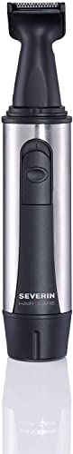 Severin HairCare HS 0781 Nasen-/Ohrhaarschneide-Set, Edelstahl-schwarz | 1er Pack - Image 4