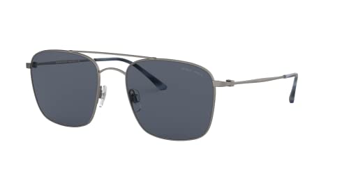 Giorgio armani AR6080-300387 Sunglasses MATTE GUNMETAL w/GREY 55mm