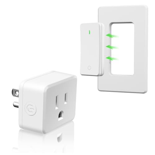 Image of Greencycle Remote Control Outlet Plug,Detachable Wireless Light Switch