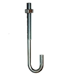 Baucompany24 J-Bolzen M6x60/100 Stück