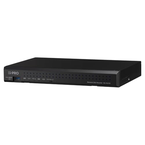 WJ-NU201/1 i-PRO 8CH 1TBx1 PoE���d8�|�[�g�Ή� �l�b�g���[�N�f�B�X�N���R�[�_�[�A�C�v�� �h�ƃJ����