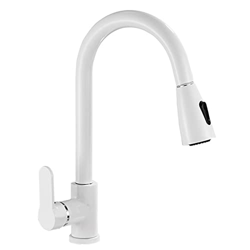 Robinet de cuisine moderne rétractable mitigeur eau chaude froide laiton