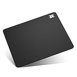 LTC Glass Gaming Mouse Pad, Ultra-Smooth Micro-Etched Surface Mousepad, Improved Precision & Speed, Tempered Glass, Impact & Scratch Resistant, Anti-Slip High-Density Silicone Rubber Base, 11.8X11.8in