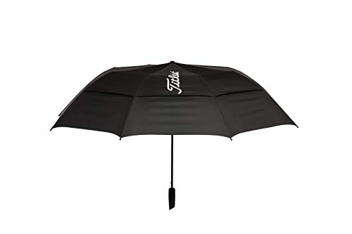 Titleist Players Folding Golf Umbrella, Black, 58'