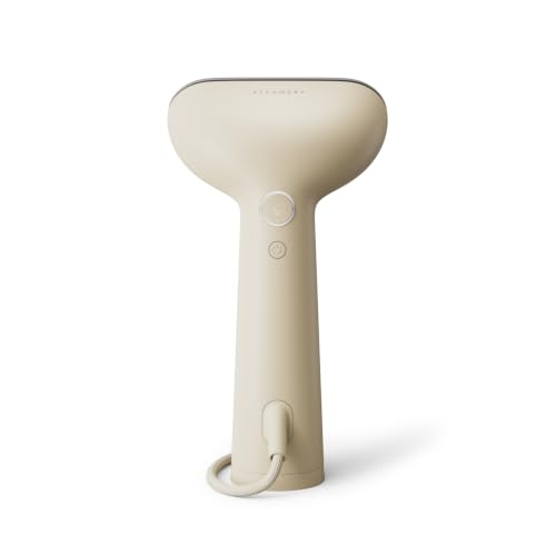 Steamery Cirrus Icon Handheld Clothes Steamer, Garment Steamer with Heated Front Plate, Dry Steam Technology, 2 Steam Modes, 25-Second Heat Up, Scandinavian Design