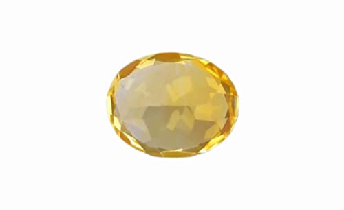 Citrine naturelle jaune clair Sunhela 3,5 Ratti authentique - 2