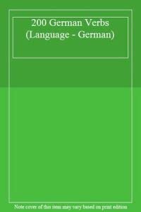 Paperback Two Hundred German Verbs (Item No. 1884139) Book
