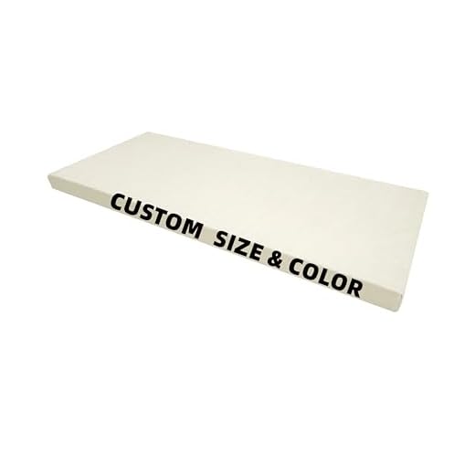 Sincere Custom Size Bench Seat Cushion, Seat Pads, Patio Seating Cushion, Indoor Sofa Couch Cushion, Bay Window Seat Cushio, Bench Pad