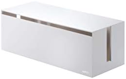 Yamazaki Cable Box, PC-Plastic, White, One Size