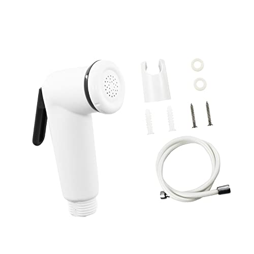 Pulverizador de bidé portátil para ducha con cabezal de pulverización de mano para baño o inodoro
