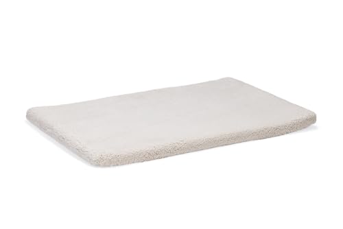 Beeztees Ito, Orthopädisches Käfigkissen, Hundebett, Hellgrau, 109x69x5 cm