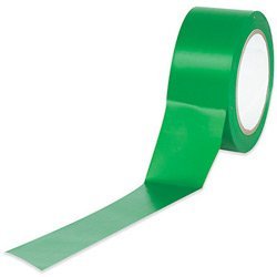 212 Main 3 in. x 36 yds. Green Solid Vinyl Safety Tape - Green