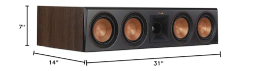 Image of Klipsch RP-504C Center Channel Speaker (Walnut)