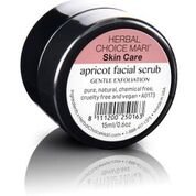 Herbal Choice Mari Natural Apricot Facial Scrub, Gentle Exfoliation; 0.5floz, Made with Organic