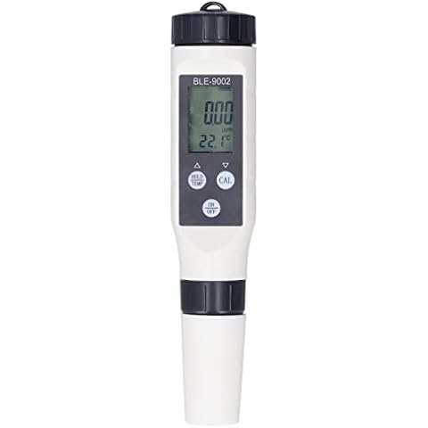 Digitaler Wasserstofftester, H2-Messgerät mit Hoher Genauigkeit, Stifttyp, Hochempfindliche Sonde, LCD-Wasserqualitätstester mit Hintergrundbeleuchtung und ATC für Aquarien, Hydroponik, Schwimmbäder Cover
