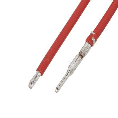 Molex/Waldom, 215348-2124, Cable Assembly UL 11028 0.3m 16AWG Crimp Terminal 1 POS M Crimp Bag (60 Item/s)