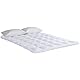 Bedecor Ultra-weich Matratzenauflage 140 x 190 cm, Mikrofaser Polyester Matratzentopper,Matratze Maschinenwaschbar-Atmungsaktive- Hypoallergene für Sofabett und Gästebett