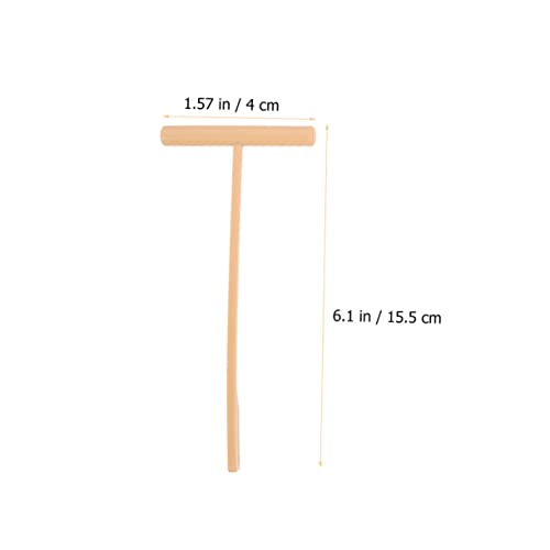 SEWOART 2 Conjuntos De Mini Ancinho De Bambu Ferramentas De Areia De Bambu Iy Rock Zen Jardim Kit Ca