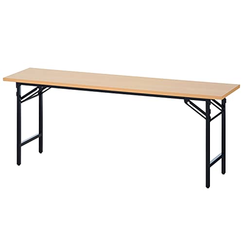 ⚠️すしお　黒色折畳　会議机180×45 4台 ⚠️すしお 黒色折畳 会議机180×45 4台 会議テーブル 兼用