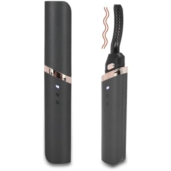 Podgrzewana zalotka elektryczna zalotka Długotrwała podgrzewana zalotka USB Charge Rzęsy Perm Narzędzie do makijażu Naturalne rzęsy i długotrwałe rzęsy