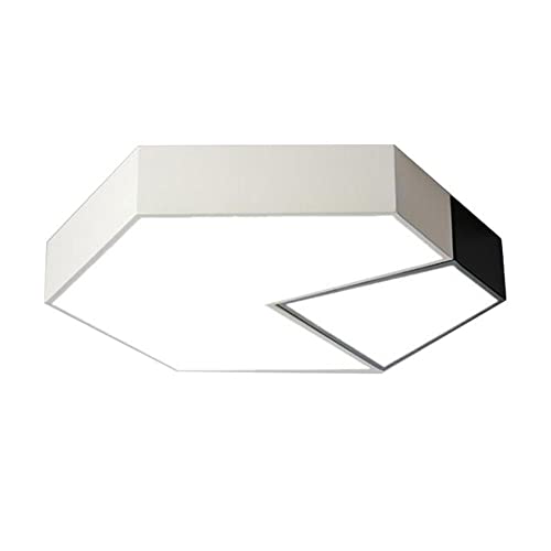 CHUNGYANG Lámpara De Techo LED, Iluminación De Techo Plana Para Dormitorio De Casa Moderna, 3000-6000K Regulables Cerca De Accesorios De Luz De Techo, Decoración Interior Súper Brillante Luces De Tech