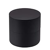 山崎実業(Yamazaki) アクセサリートレー 深型 ブラック 約W14.5×D14.5×H13.2㎝ タワー tower アクセサリー 収納 収納ケース 5709