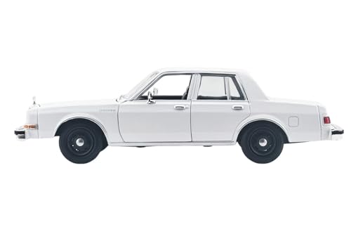 Modelo 1/24 Motormax 1986 Diplomat Police Car Kit miniatura 3