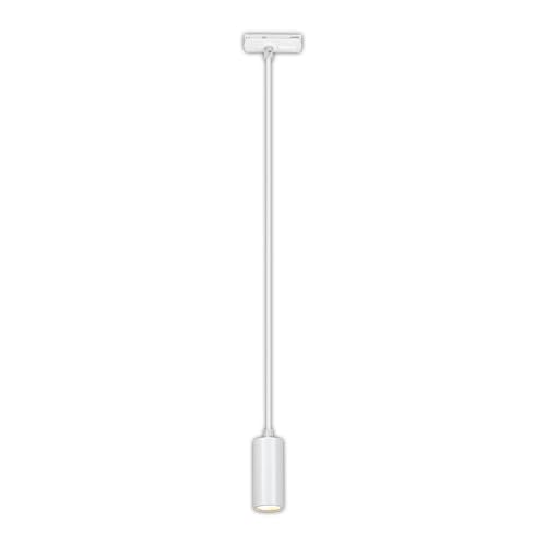 BRILONER - Sistema a binario Lampada a sospensione LED, dimmerabile, combinabile, accessori, tracklight, luce a sospensione LED, lampade, plafoniera, 40x100mm (DxH), bianco
