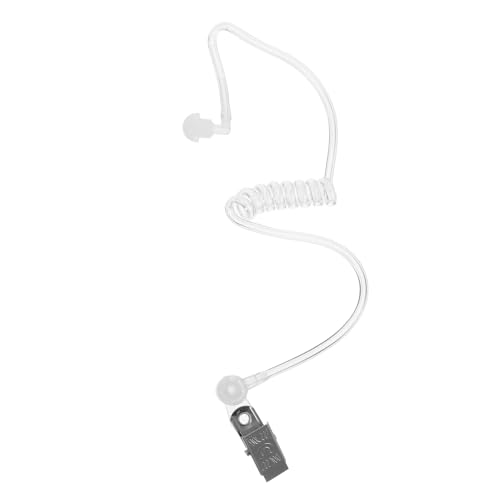 ibasenice Auricular de Agente Secreto para Cosplay y Disfraces Accesorio de Audífono de Seguridad Falso Diadema Ligera y Cómoda para Fiestas Halloween y Juegos de rol