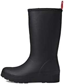 Hunter Play Tall Sherpa Insulated Boots for Women Offers Rubber Construction, Calf-Length Design, and Round Toe Design Black 9 M | Image 3