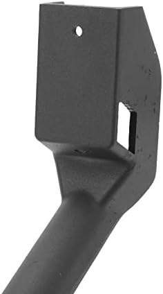 Truck Side Step Set Black Powder Coated Cast Aluminum Rugged Anti Slip Step Pad Universal Fit Replacement Compatible with Chevy