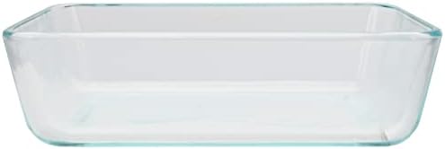 Pyrex Simply Store 7210 3-Cup Rectangle Clear Glass Container (2-Pack) - Made in the USA - Thumbnail 2