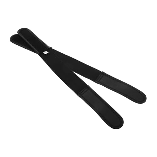 1 Pair No Buckle Elastic Belt for Men and Women Comfortable Stretchy Waistband with Hook and Loop Fastener Durable Invisible Belt for Jeans Everyday Use Fit