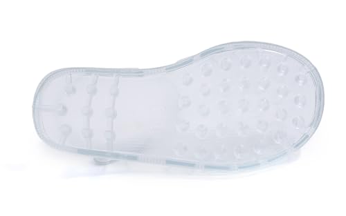Image of GUGUYeah Jelly Sandals for Girls,Closed Toe Princess Costume Summer Dress Shoes Fisherman Gladiator Water Beach Flat Sandals for Toddler /Little Kid /Big Kid