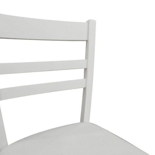 Chaise classique en bois stable et confortable pour éviter le mal de dos