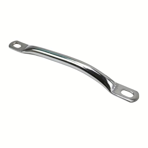 Barra de agarre trasera para Suzuki GN125 reposabrazos negro de acero para pasajero de moto