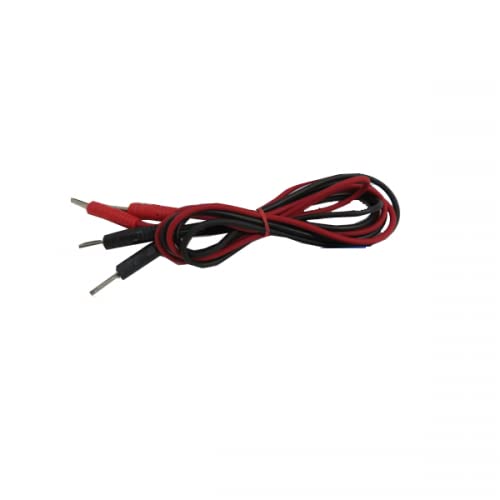 Wires for Physiotherapy Muscle Stimulator and IFT Machine Set of 2 Pcs-image-2
