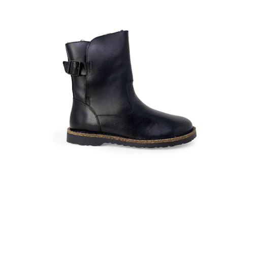 Birkenstock Scarpe In Pelle Di Montone Uppsala, Schwarz, Eu 37