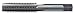 Strt Flute Tap, Plug, 8X32, Bright, 2 Flt