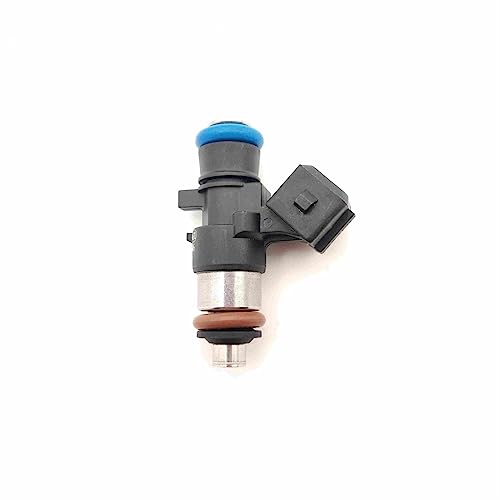 EBAYIN 1 Boquilla inyectora de Combustible de Gasolina 0280158046 automotriz 8200292590 Apta for Renault Dacia 1.2L 16V D4F for Coche Renault- 12ohm 05-09