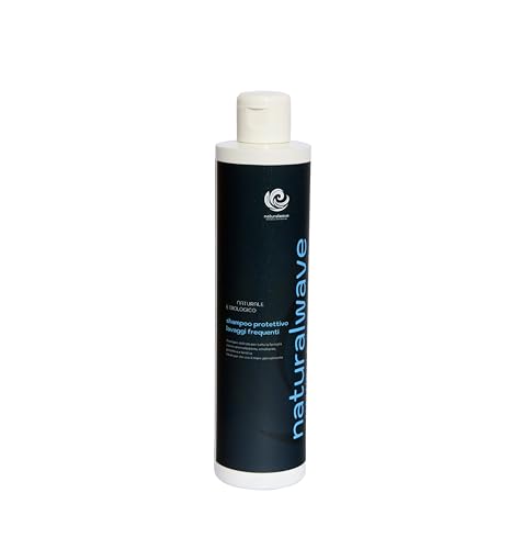Shampoo protettivo biologico per lavaggi frequenti, utilizzabile con acqua di mare