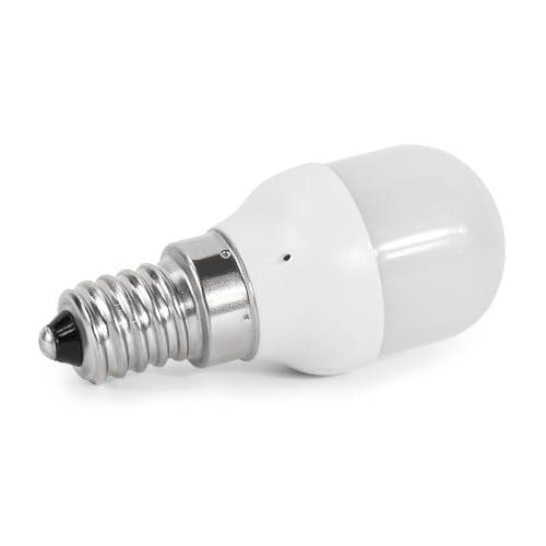 Misfart W11160686 W11518235 Freezer Refrigerator LED Light Bulb for Whirlpool Kenmore Maytag Freezer Lamp Light Bulb Replacement 120V 2W A15 E14 Base-1 Pack